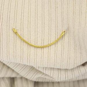 L'Appartement 21SS Rib N/S Top ニット カットソー ノースリーブ リブ ライトベージュ