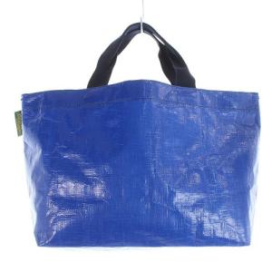 マルシェバッグ M トートバッグ ハンドバッグ 青 ブルー 2012PP