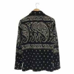 イサムカタヤマバックラッシュ シャツ ストレッチ シワ加工 シープレザー S イサムカタヤマバックラッシュ シャツ ストレッチ シワ加工
