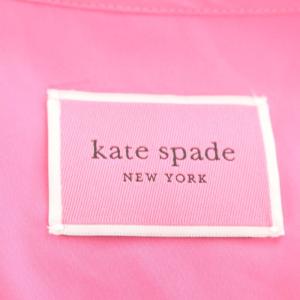 kate spade new york チェリー柄 半袖 ワンピース ひざ丈 0 ピンク 赤 青