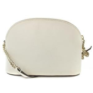 kate spade new york ショルダーバッグ レザー ロゴ 白 ホワイト