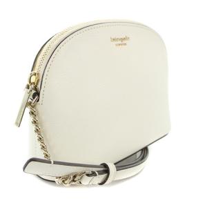 kate spade new york ショルダーバッグ レザー ロゴ 白 ホワイト