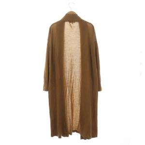 23区 MY STANDARD ウール ロングカーディガン ニット 長袖 38 キャメル