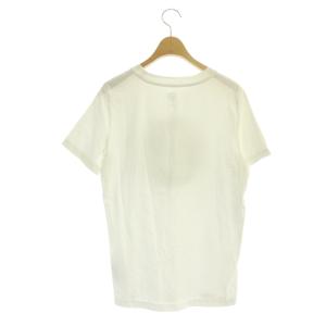 TORY BURCH Abigail T-Shirt Tシャツ 半袖 プリント S 白 黒 マルチカラー