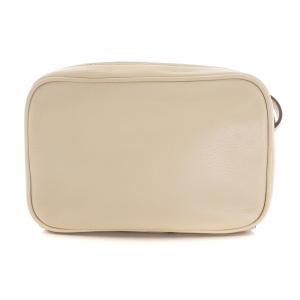 MARC by MARC JACOBS Sally ショルダーバッグ レザー スクエア ロゴ アイボリー