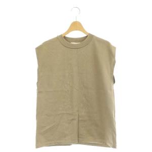 23SS ノースリーブ カットソー プルオーバー アパルトモン取扱い 8 ベージュ