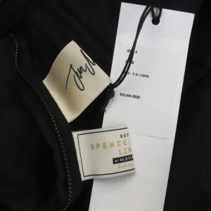 JUN MIKAMI アイリッシュリネンタイトスカート ロング マキシ タック 黒 ブラック