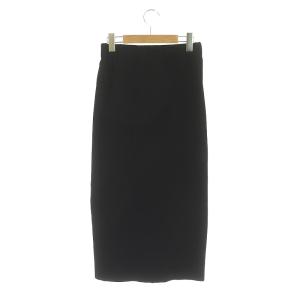 L'Appartement 23SS Knit Skirt ニットスカート タイト ロング 36 黒 ブラック