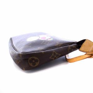 LOUIS VUITTON M51981 ポシェットアクセソワール モノグラムパンダ アクセサリーポーチ ブラウン