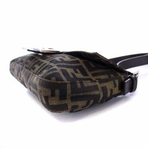 FENDI マンマバケット ハンドバッグ ズッカ柄 ブラウン