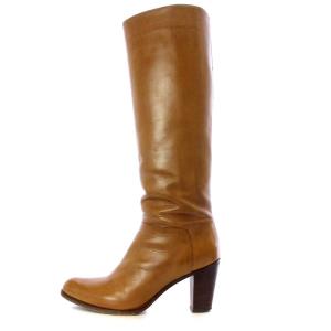 SARTORE JOURNAL STANDARD取扱い ブーツ ロング ハイヒール レザー 36.5 23.5cm ベージュ