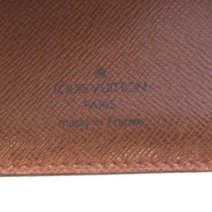 LOUIS VUITTON モノグラム ポルトフォイユ ミュルティプル 財布 二つ折り 茶色 ブラウン M60895