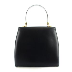 CELINE ヴィンテージ ショルダーバッグ 2WAY レザー ブラック
