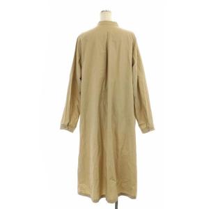 Y's Beige Surgical Gown Coat コート スプリング ロング リネン混 1 ベージュ