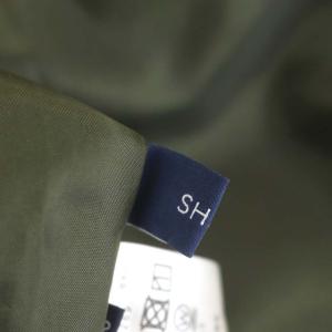 SHIPS スカーフプリント スカート ラップ調 ロング マキシ丈 タイト 38 マルチカラー