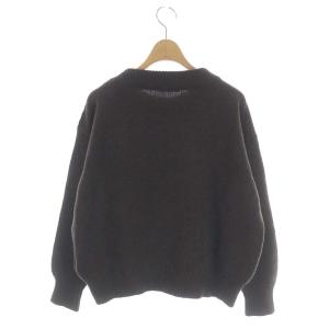 MARGARET HOWELL 21AW MERINO CASHMERE ニット セーター 長袖 2 グレージュ