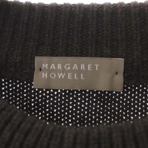 MARGARET HOWELL 21AW MERINO CASHMERE ニット セーター 長袖 2 グレージュ