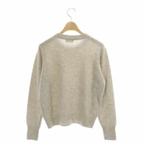 MARGARET HOWELL WOOL CASHMERE タートルネックニット セーター 長袖 2 ベージュ