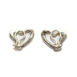 TIFFANY&Co. イヤリング オープンハート シルバー925