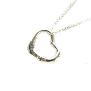 TIFFANY&Co. オープンハート ネックレス ペンダント 925 シルバー SH OH