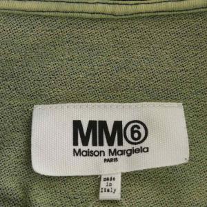 Martin Margiela 6 MM6 メゾンマルジェラ デニム プルオーバー カットソー 長袖 38 青 ブルー