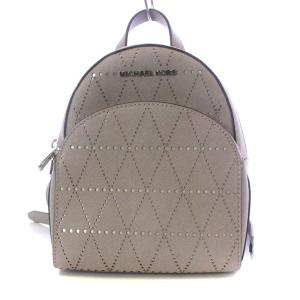 バッグ リュックサック デイパック ミニ パンチング グレー