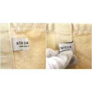 Deuxieme Classe シータパランティカ SITA PARANTICA キャンバストートバッグ ハンドバッグ ヴィンテージ加工 キャンバス M カーキ