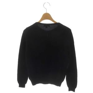TOCCA CASHMERE カーディガン ニット 長袖 ビジューボタン カシミヤ XS 黒 ブラック