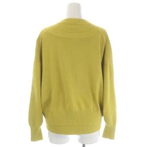 Spick&Span アンサンブル 2点セット ウールレイヤードニット カットソー ノースリーブ ボトルネック カーディガン クロップド 長袖 Vネック