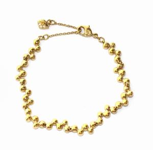 SWAROVSKI ブレスレット ラインストーン キュービックジルコニア ゴールド ピンク アクセサリー ジュエリー