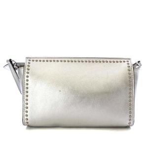 J&M DAVIDSON ELLIS ショルダーバッグ ワンショルダー スタッズ レザー シルバー色