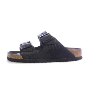BIRKENSTOCK Arizona Embossed Smooth Leather サンダル フラット エンボス加工 型押し レザー 24cm