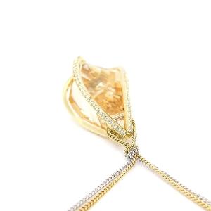 SWAROVSKI エネルジック ロング ペンダント Energic Long ネックレス ダブル チェーン クリスタル  ゴールド色 シルバー色