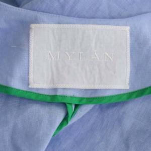 MYLAN 23SS Volume Sleeve Maxi Dress ワンピース マキシ F ライトブルー