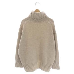 GALERIE VIE タートルネック ニット セーター 長袖 S ベージュ
