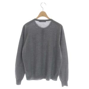 RALPH LAUREN ウール ニット カーディガン 長袖 L グレー