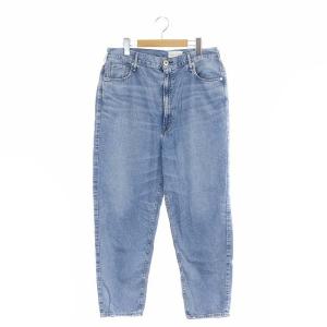 THE LAZY デニムパンツ ジーンズ テーパード 28 水色 ライトブルー