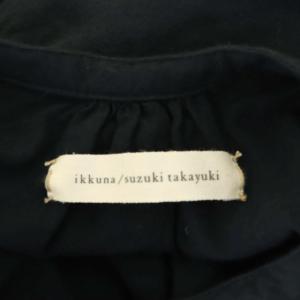 ikkuna / suzuki takayuki shirt coat シャツコート スプリングコート ロング 1 黒 ブラック