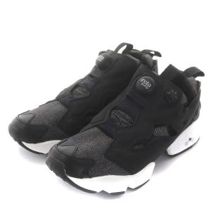 Reebok INSTA PUMP FURY DENIM インスタ ポンプフューリー デニム スニーカー USA6 24.0cm 黒 ブラック