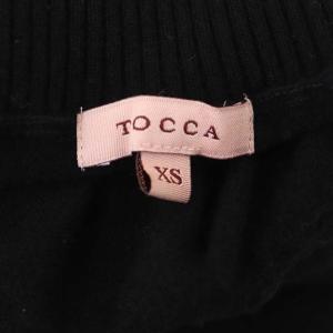 TOCCA 22AW AMULET ニットドレス ワンピース ニット ロング ミモレ ハイネック 長袖 XS 黒 ブラック