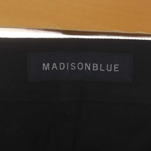 MADISONBLUE スキニーパンツ スリムパンツ 01 黒 ブラック