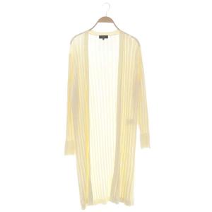 23SS Bristol Cotton Torina DS トッパーカーディガン ニット 長袖 ロング S クリーム色
