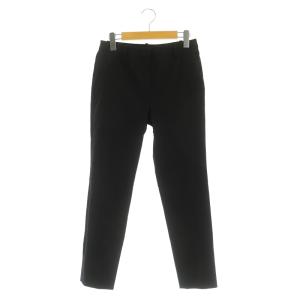 23SS Stretch Canvas Treeca GZ テーパードパンツ スリム ストレッチ 2 黒 ブラック