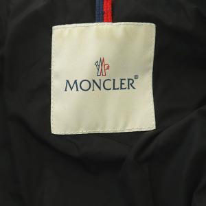 MONCLER GENEVRIER ダウンコート フード ラクーンファー ベルト 1 ブラック