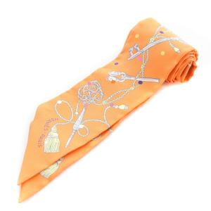 22SS レクレアポア ツイリー スカーフ オレンジ