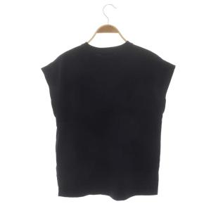 Drawer コットン天竺ショートスリーブカットソー プルオーバー スリット 1 濃紺 ダークネイビー