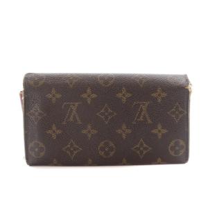 LOUIS VUITTON 旧型 モノグラム ポルトフォイユ サラ 長財布 茶 ブラウン M61734