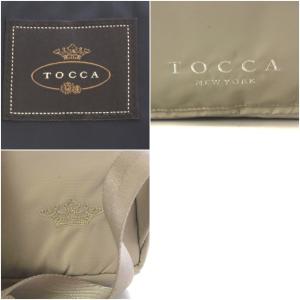 TOCCA CAROVANA BACKPACK 10ポケットバックパック バッグ リュックサック ナイロン ベージュ