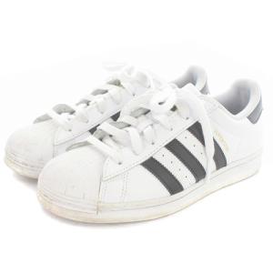 adidas Originals 23SS スーパースター SUPERSTAR スニーカー ロゴ 切替 24.5cm 白 ホワイト EG4958