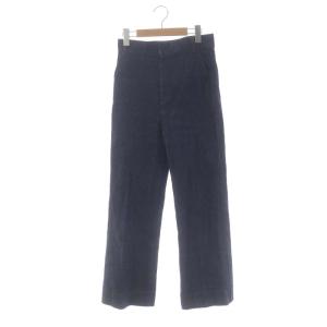 ワイドデニムパンツ ジーンズ ストレート ハイライズ 38 紺 インディゴ